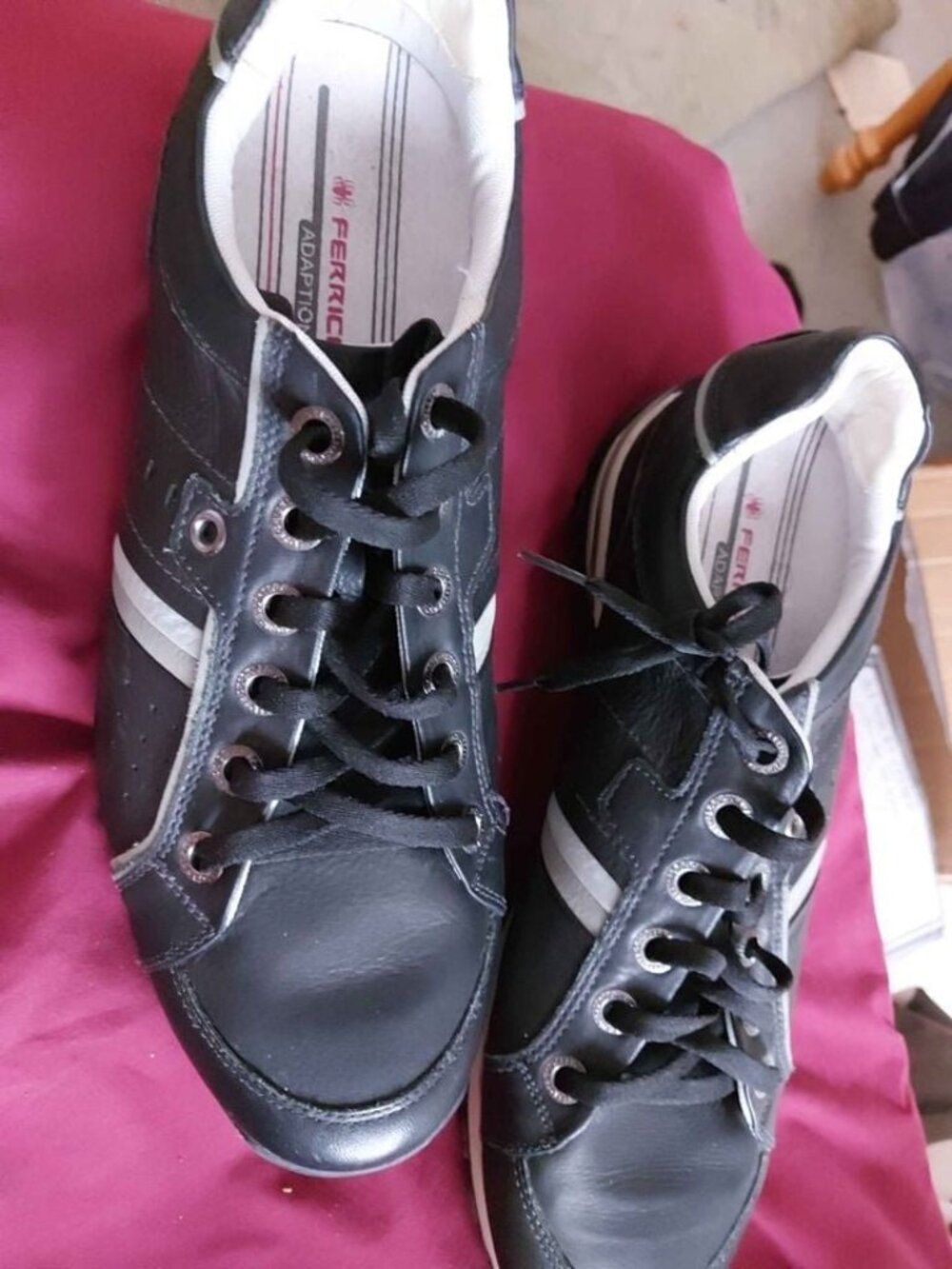 Brazilian shoes ferricelli like new very hard to find in canada size 9.5 usa